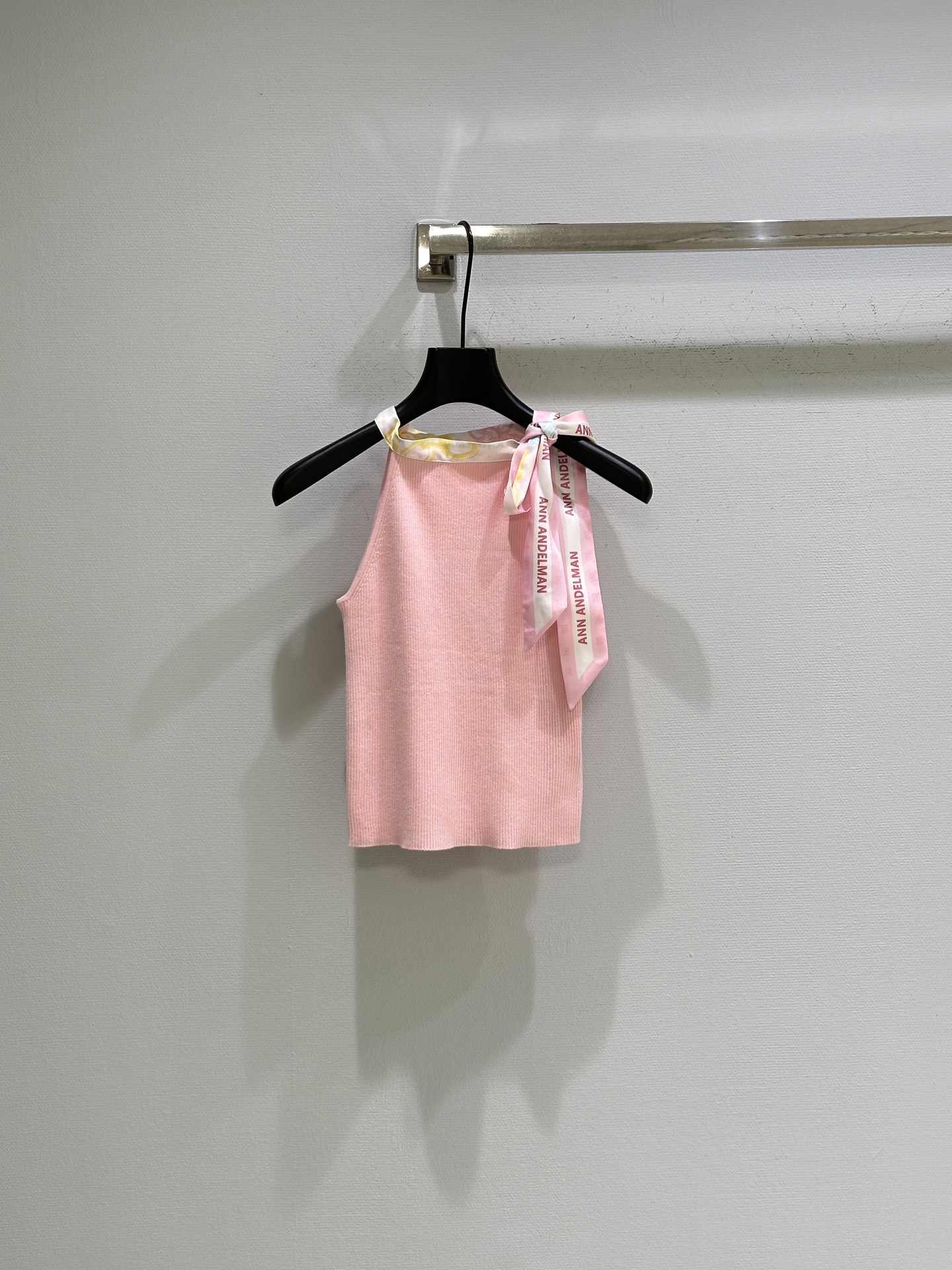 ann andelman 앤 안델만 숄더 스카프 스트랩 탑 상의 의류