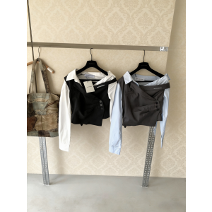 ann andelman 앤 안델만 크루즈 신상 오프숄더 셔츠 상의 의류