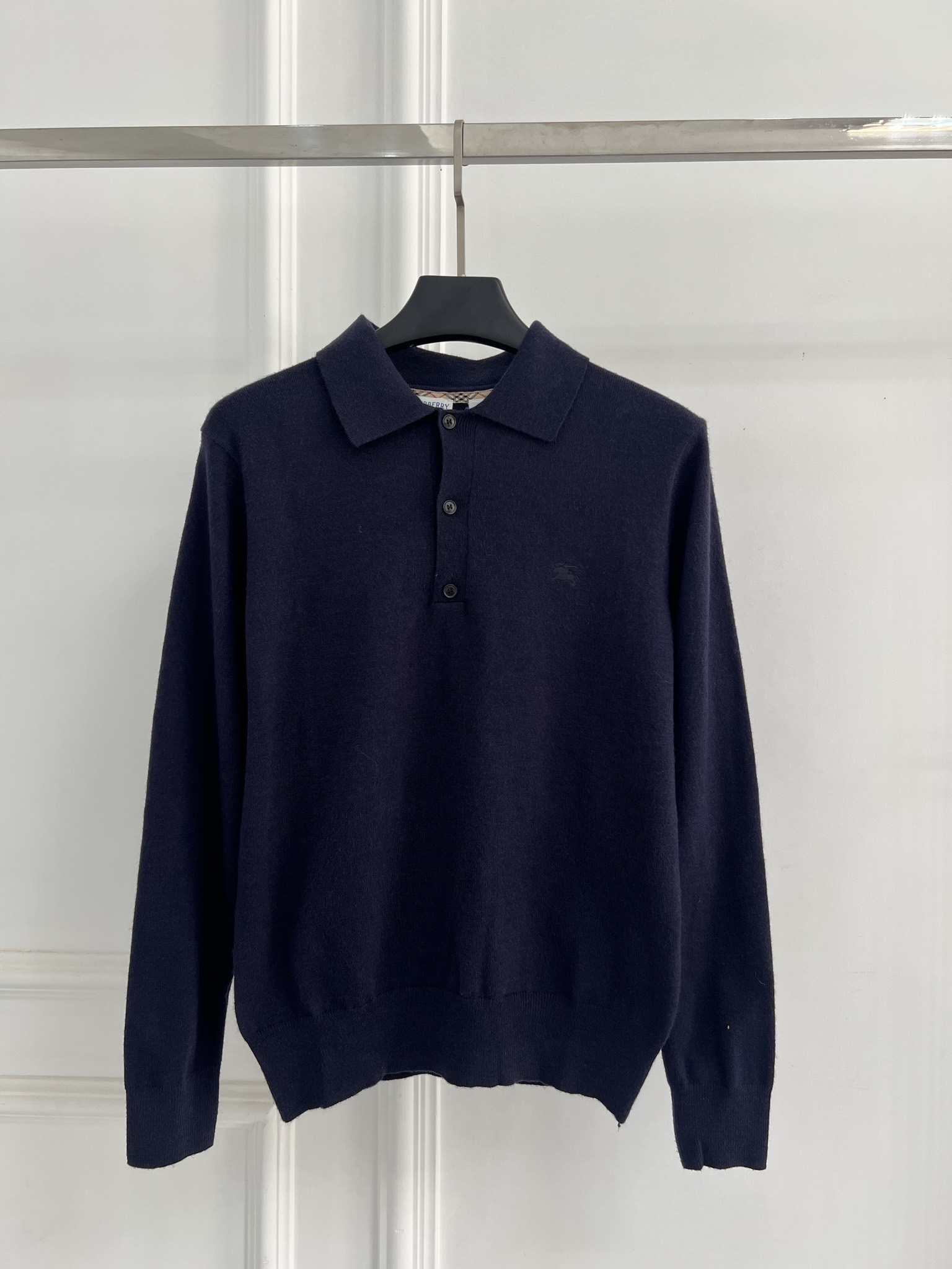 버버리(BURBERRY) 폴로 카라 울 니트 의류