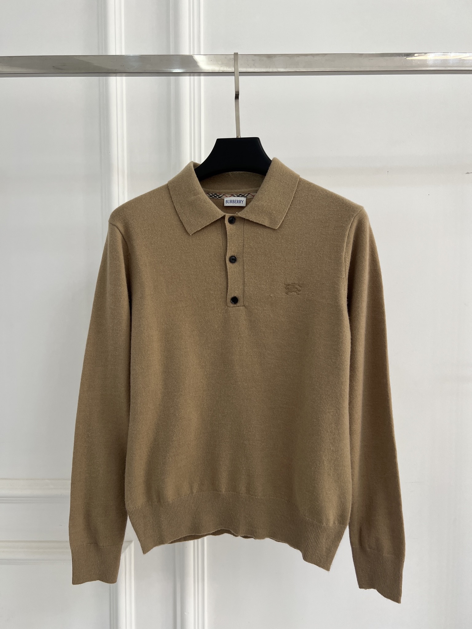 버버리(BURBERRY) 폴로 카라 울 니트 의류