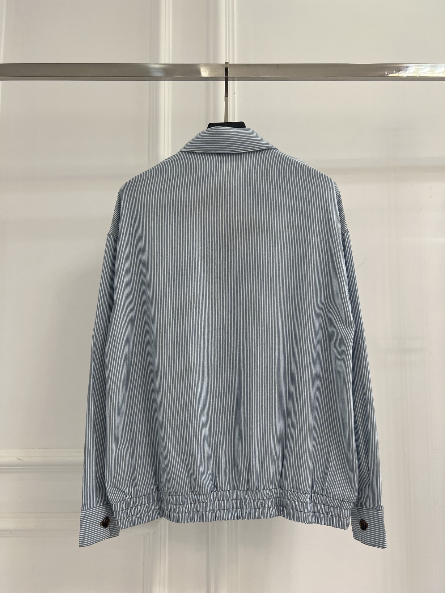 미우미우(MIU MIU) 스트라이프 워싱 데님 자켓 의류