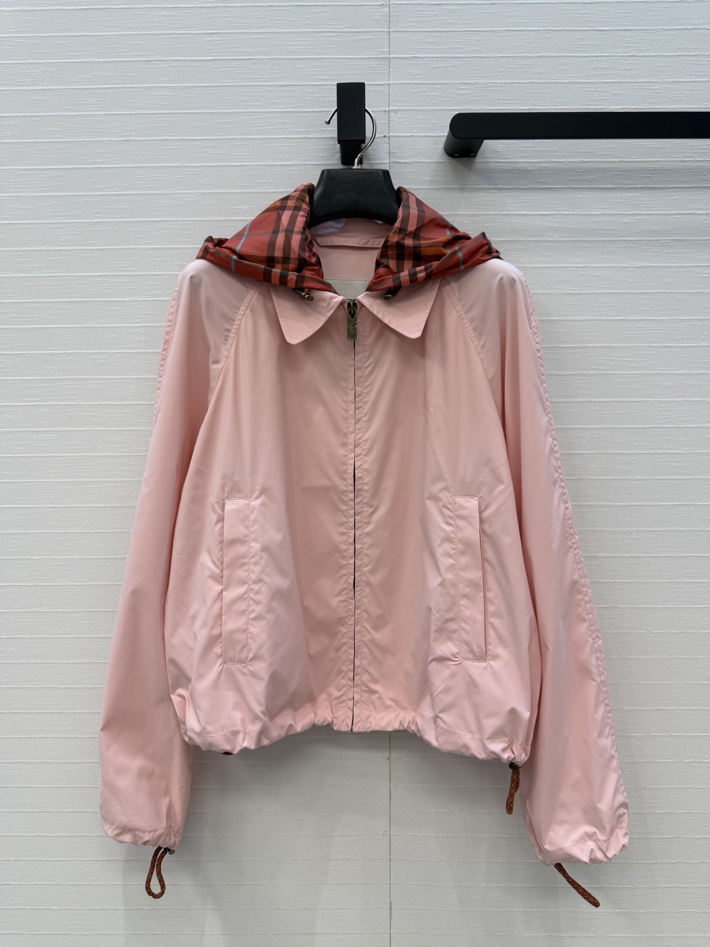 Burberry 버버리 탈부착 후드 경량 플라이트 자켓 재킷 의류