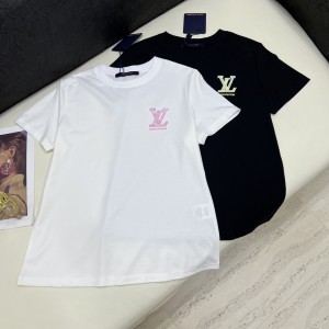 LV 루이비통 실켓 코튼 라운드 반팔 티셔츠 의류