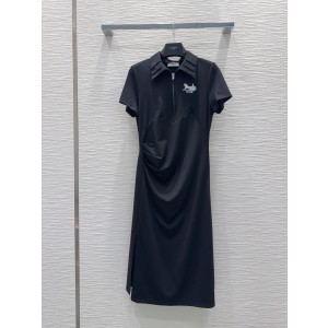 Celine 셀린느 레트로 스포티 폴로 미디 원피스 의류