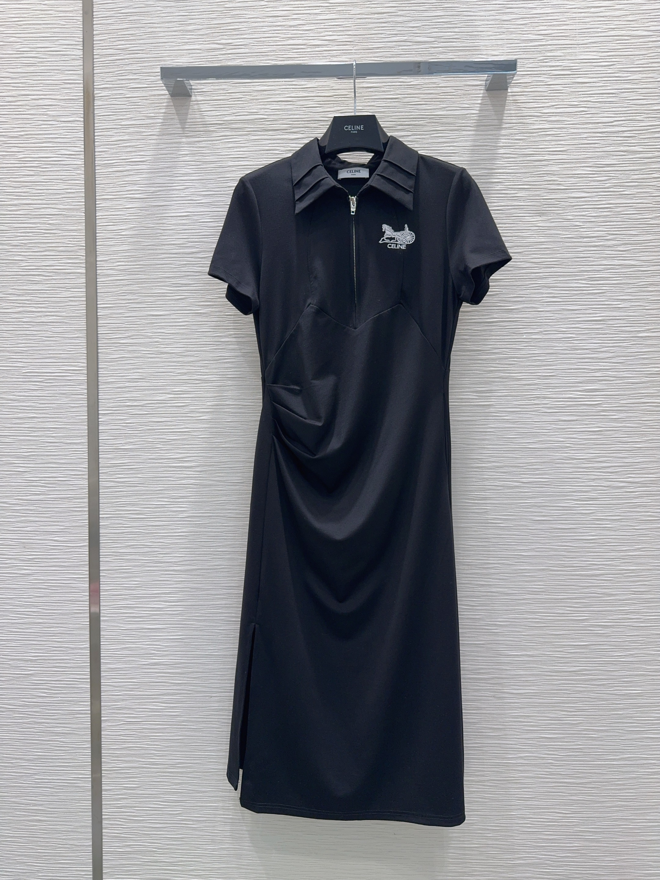 Celine 셀린느 레트로 스포티 폴로 미디 원피스 의류