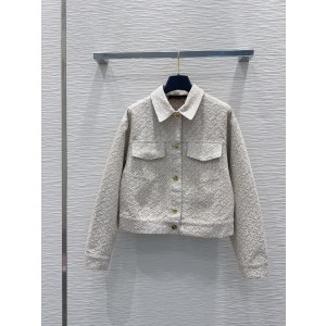 LV 루이비통 자카드 숏 자켓 +와이드 롱 팬츠 바지 의류