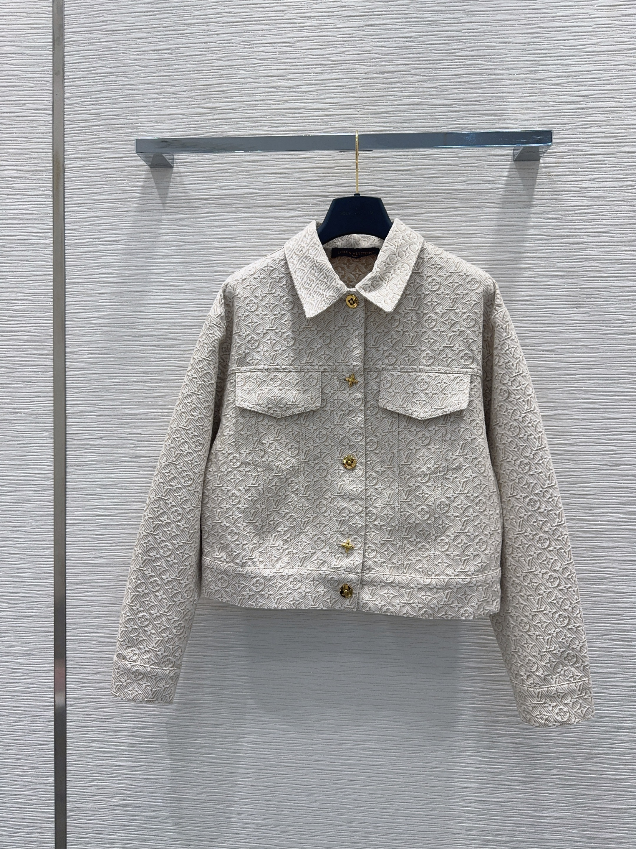 LV 루이비통 자카드 숏 자켓 +와이드 롱 팬츠 바지 의류