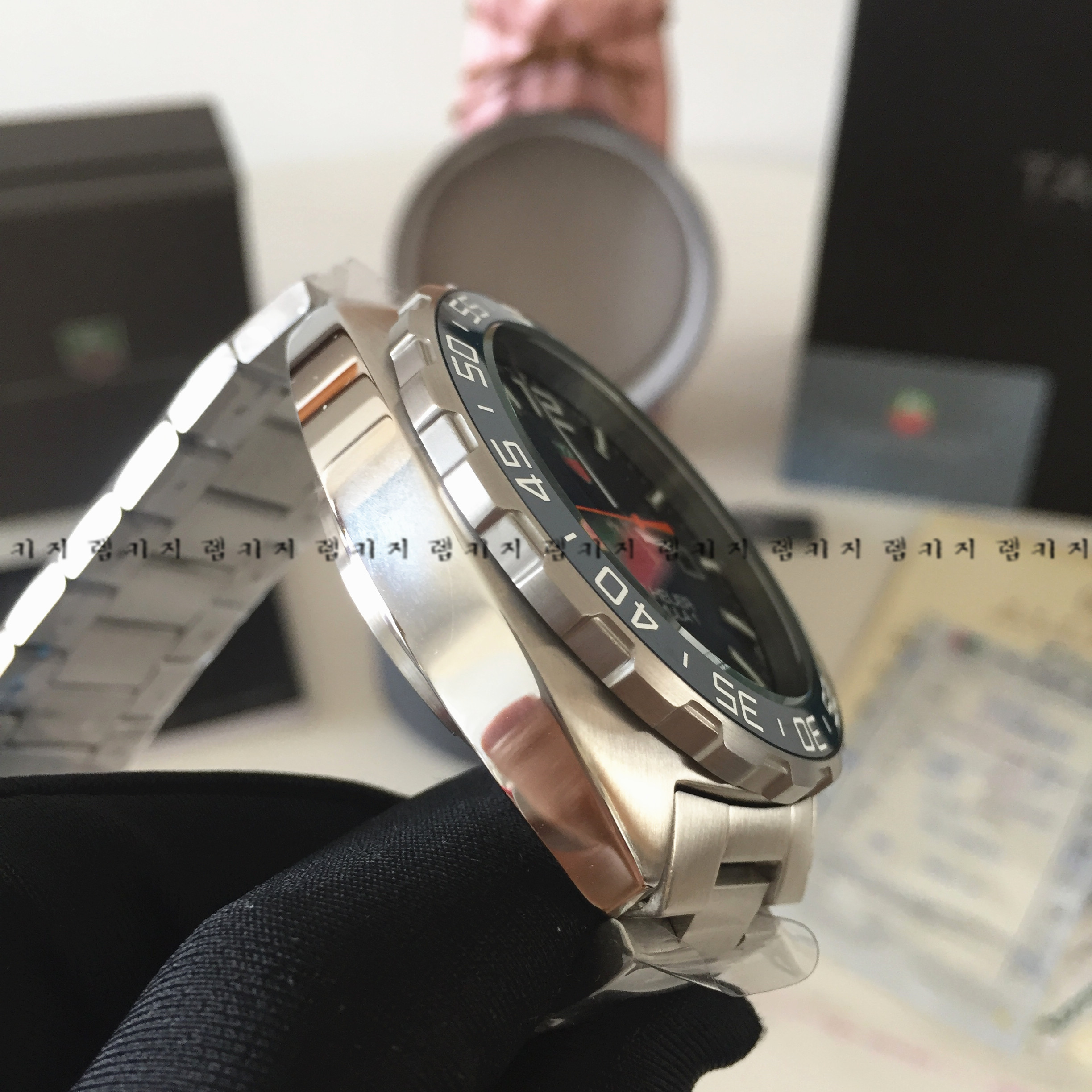 태그호이어 포뮬러 1 청판 메탈시계