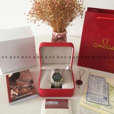 오메가 씨마스터 다이버 300 금장 콤비 메탈시계