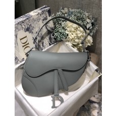 디올 그레이 울트라매트 새들 숄더백