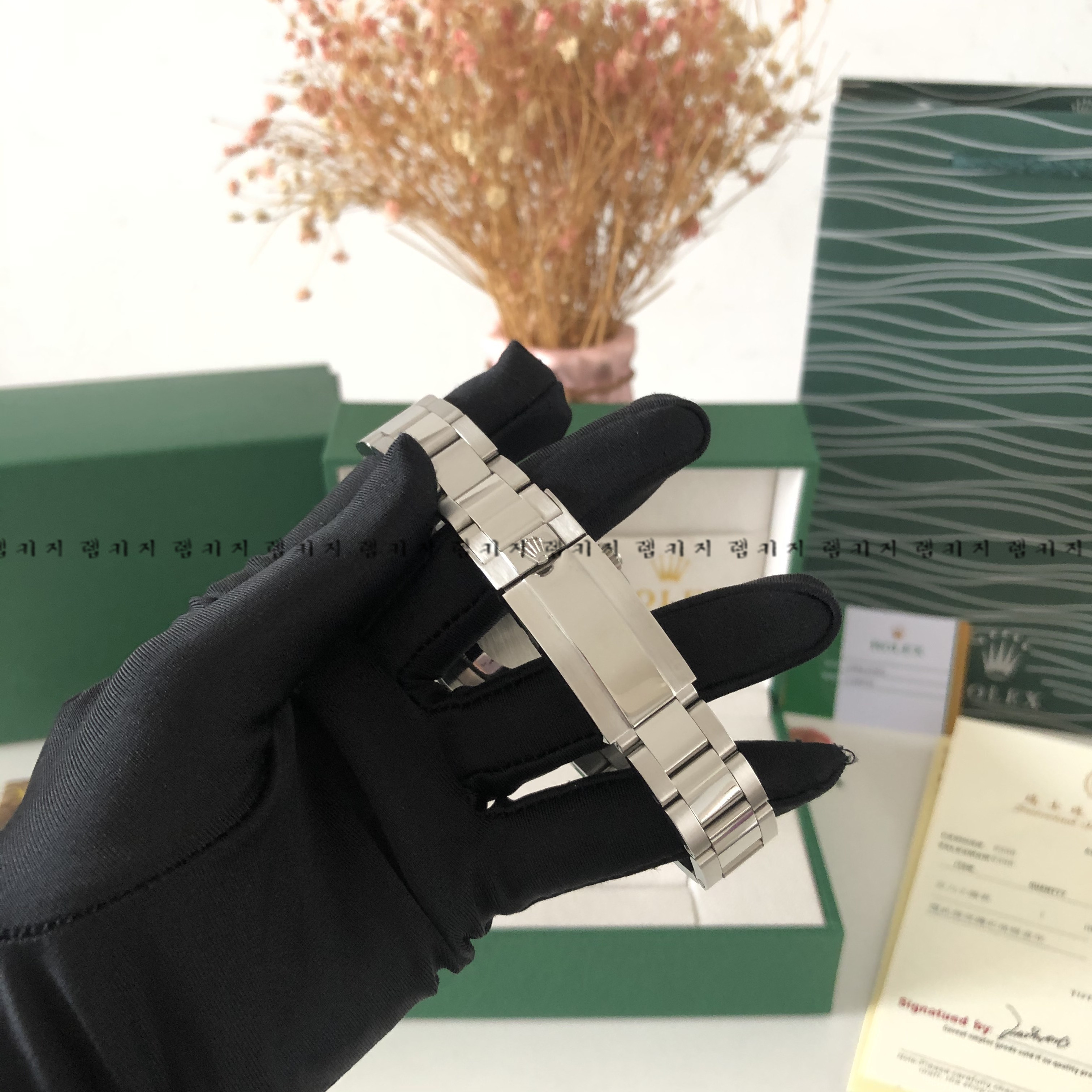 로렉스 GMT 마스터 2 펩시 메탈시계