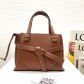 로에베 게이트 탑핸들 진 브라운 미니 토트백