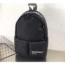 오프화이트 BACKPACK 프린트 슬로건 백팩