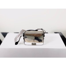오프화이트 실버 톤 클립 숄더백 클립 미니 숄더백