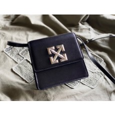 오프화이트 지트니 0.4 블랙 숄더백