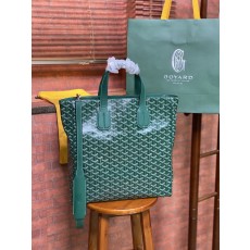 고야드 Voltaire 탑 핸들 그린 토트백