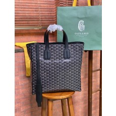 고야드 Voltaire 탑 핸들 블랙 토트백