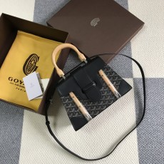 고야드 Saigon 스몰 블랙 탑 핸들 숄더백