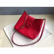 발렌티노 Garavani VSLING 시그니처 스몰 레드 호보백