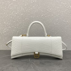 발렌시아가 Hourglass Top Handle BAG