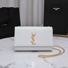 세인트롤랜드 그랑 드 뿌드르 엠보스드 가죽 소재의 업타운 체인 지갑