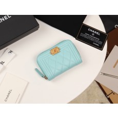 샤넬 보이 지퍼 지갑