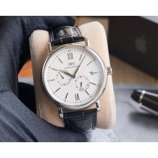 IWC 샤프하우젠 가죽시계