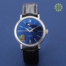 IWC 샤프하우젠 가죽시계