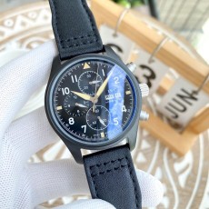 IWC 샤프하우젠 가죽시계
