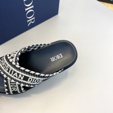 디올 남성 슬리퍼