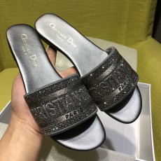 디올 여성 슬리퍼