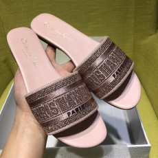 디올 여성 슬리퍼