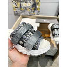 디올 여성 슬리퍼