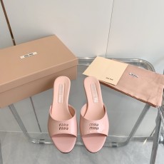 미우미우 여성 슬리퍼