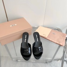 미우미우 여성 슬리퍼