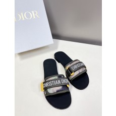 디올 여성 슬리퍼
