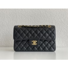 샤넬 클래식백 스몰 캐비어 금장