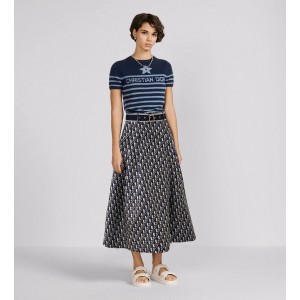 디올 오블리크 스커트