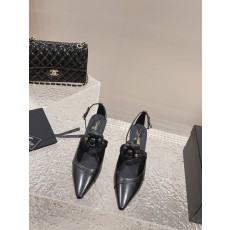 샤넬 여성 미들힐