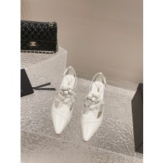 샤넬 여성 미들힐