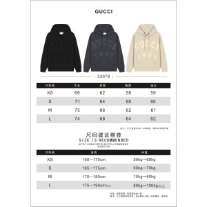 구찌 후드티 남녀공용 3가지 색상