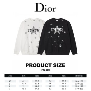 디올 맨투맨 남녀공용 2가지 색상