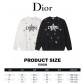 디올 맨투맨 남녀공용 2가지 색상