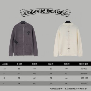 크롬하츠 니트 집업 남성 2가지 색상