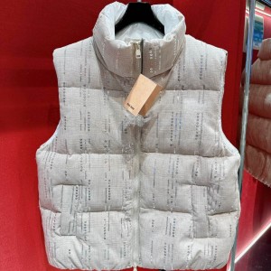 미우미우 패딩 조끼 여성