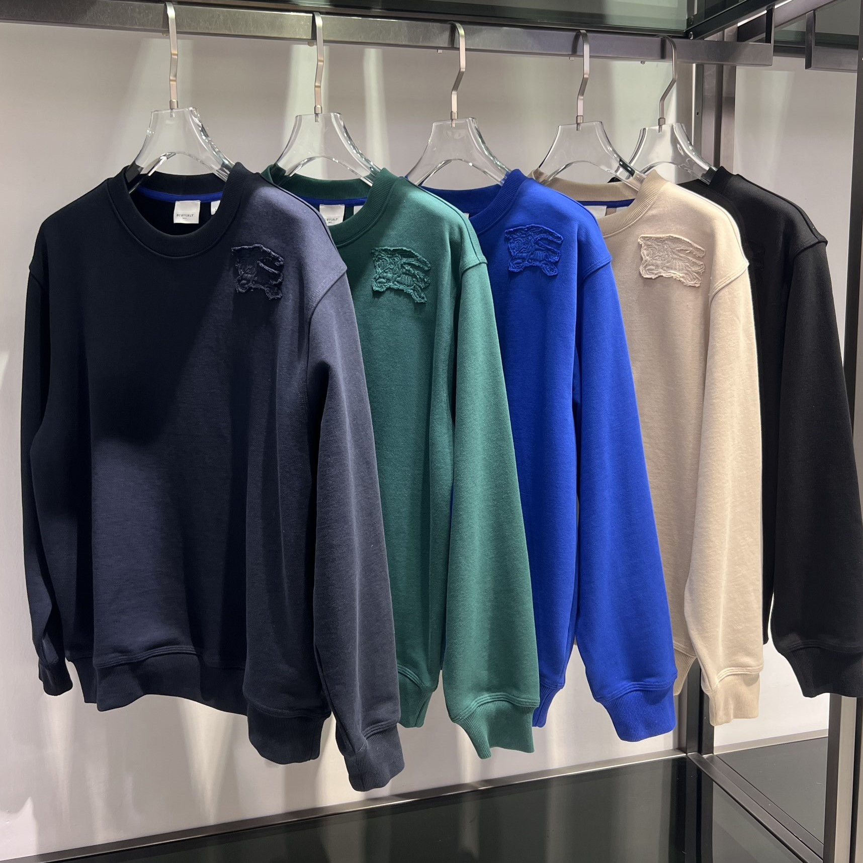 버버리 긴팔 티셔츠 남녀공용 5가지 색상