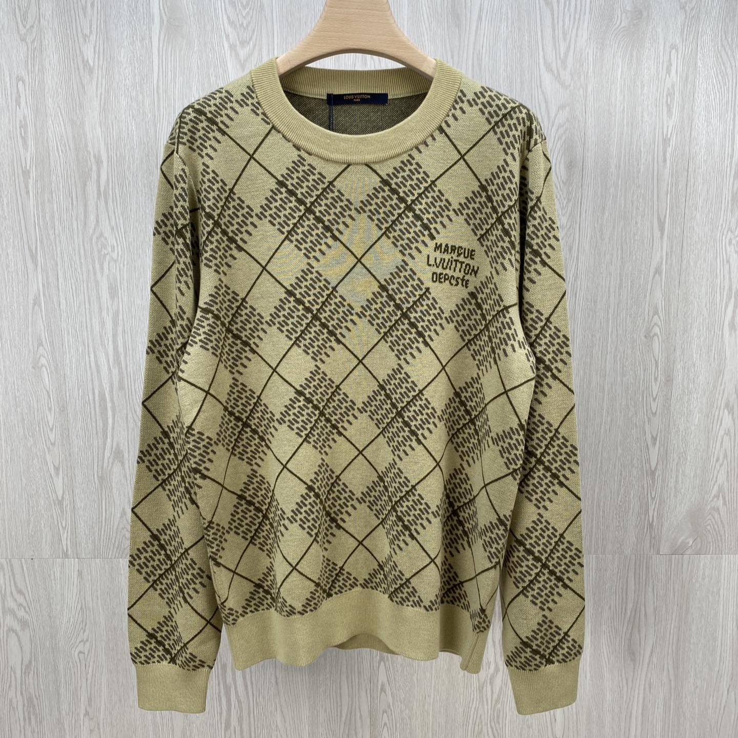 루이비통 긴팔 티셔츠 니트티 남성