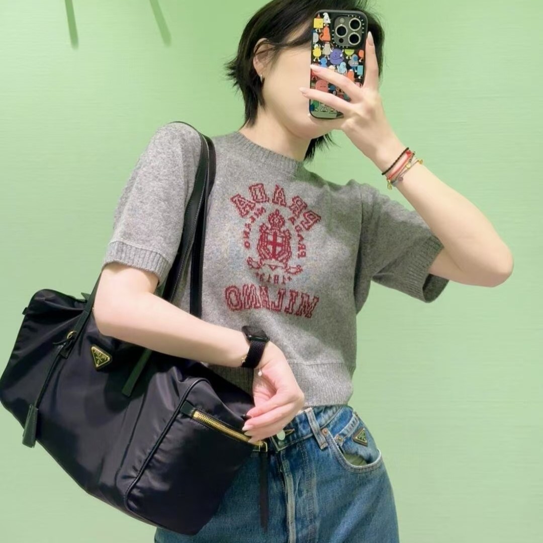 프라다 토트백 리나일론 라지 여행가방