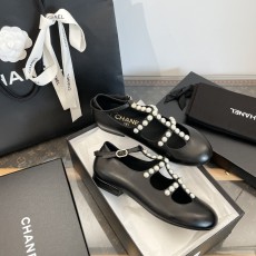 샤넬 플랫슈즈 펄 메리제인