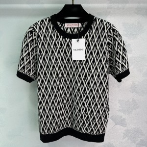 발렌티노 반팔티 니트 여성